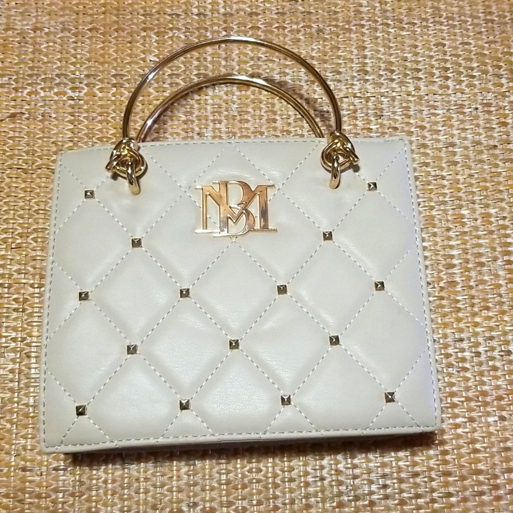 Badgley Mischka quilted mini bag